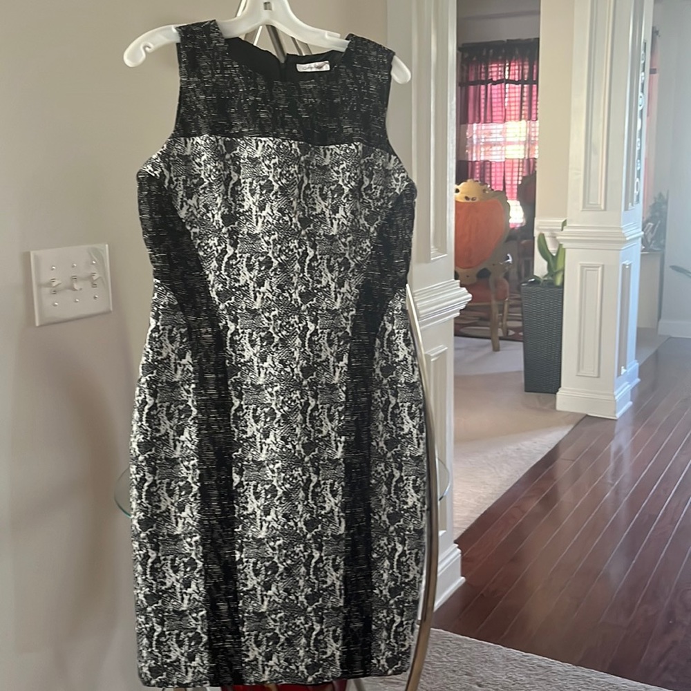 Size 8 Calvin Klein fitted dress.